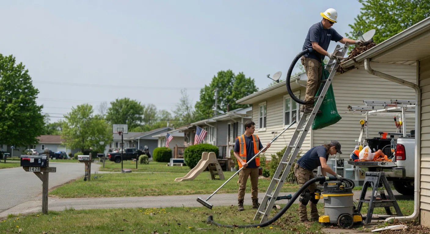 Gutter Installation in Brookville, IN near me